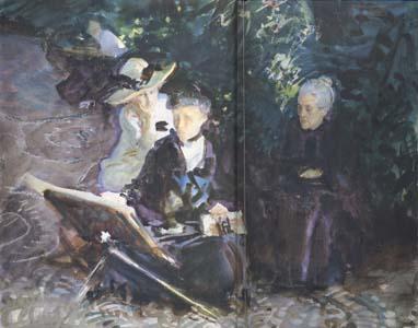 John Singer Sargent In the Generalife (mk18) oil painting image